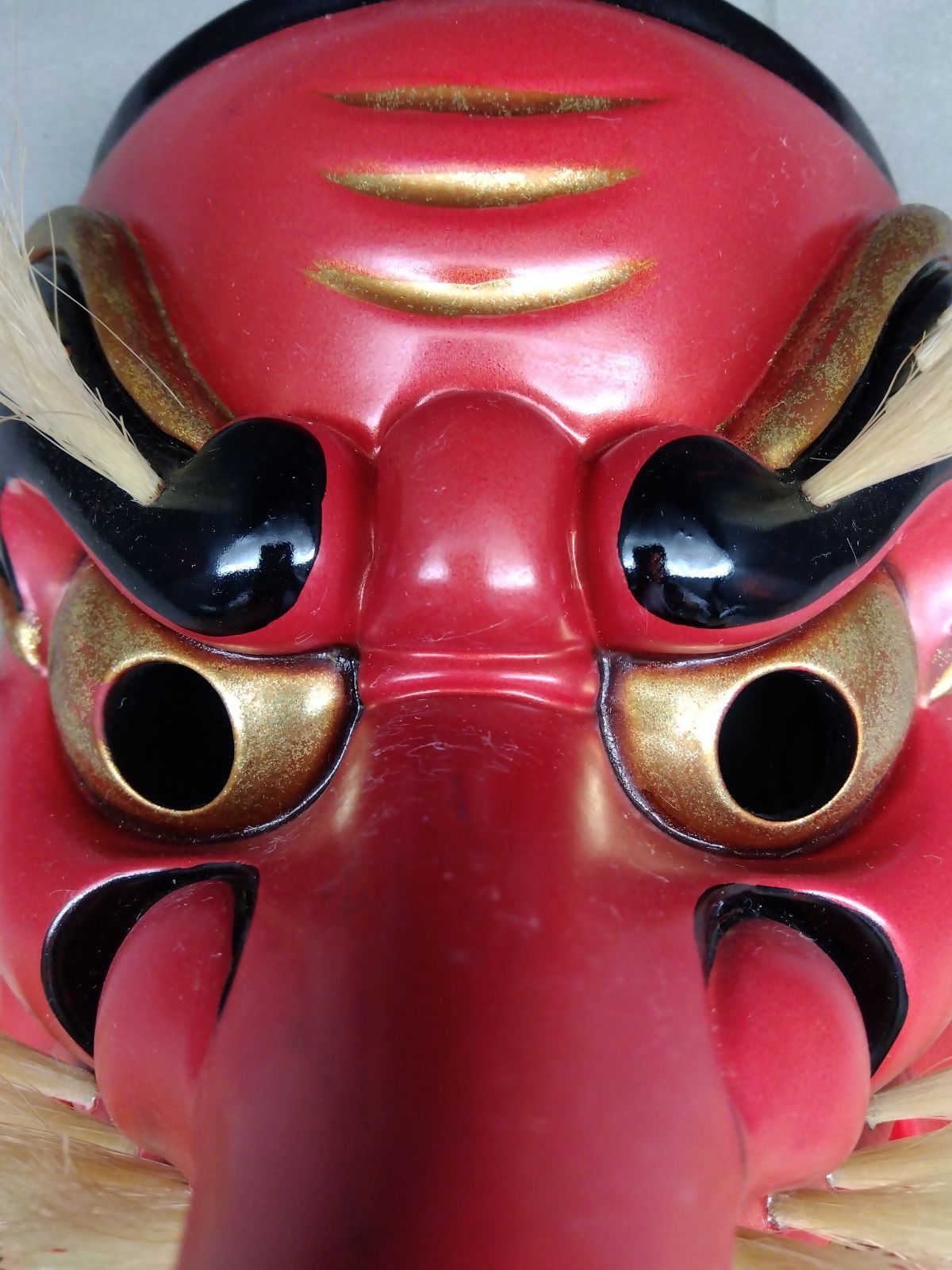 縁起物】猿田彦命 神楽面 お面 伝統工芸 厄除け 魔除け みちひらきの神