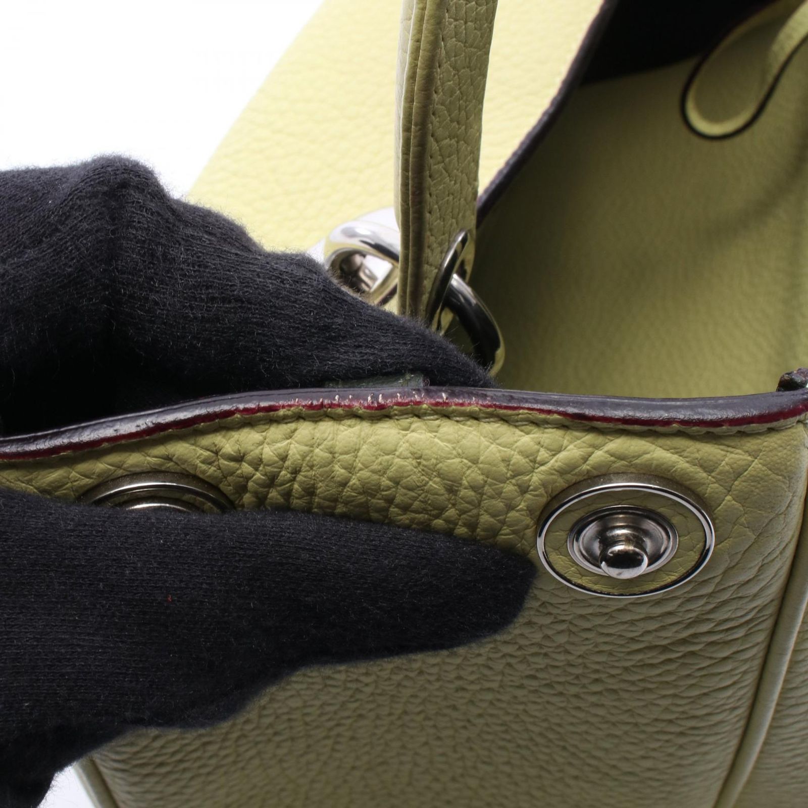 ディオール Dior ハンドバッグ ディオリッシモ 2WAY イエロー レザー 