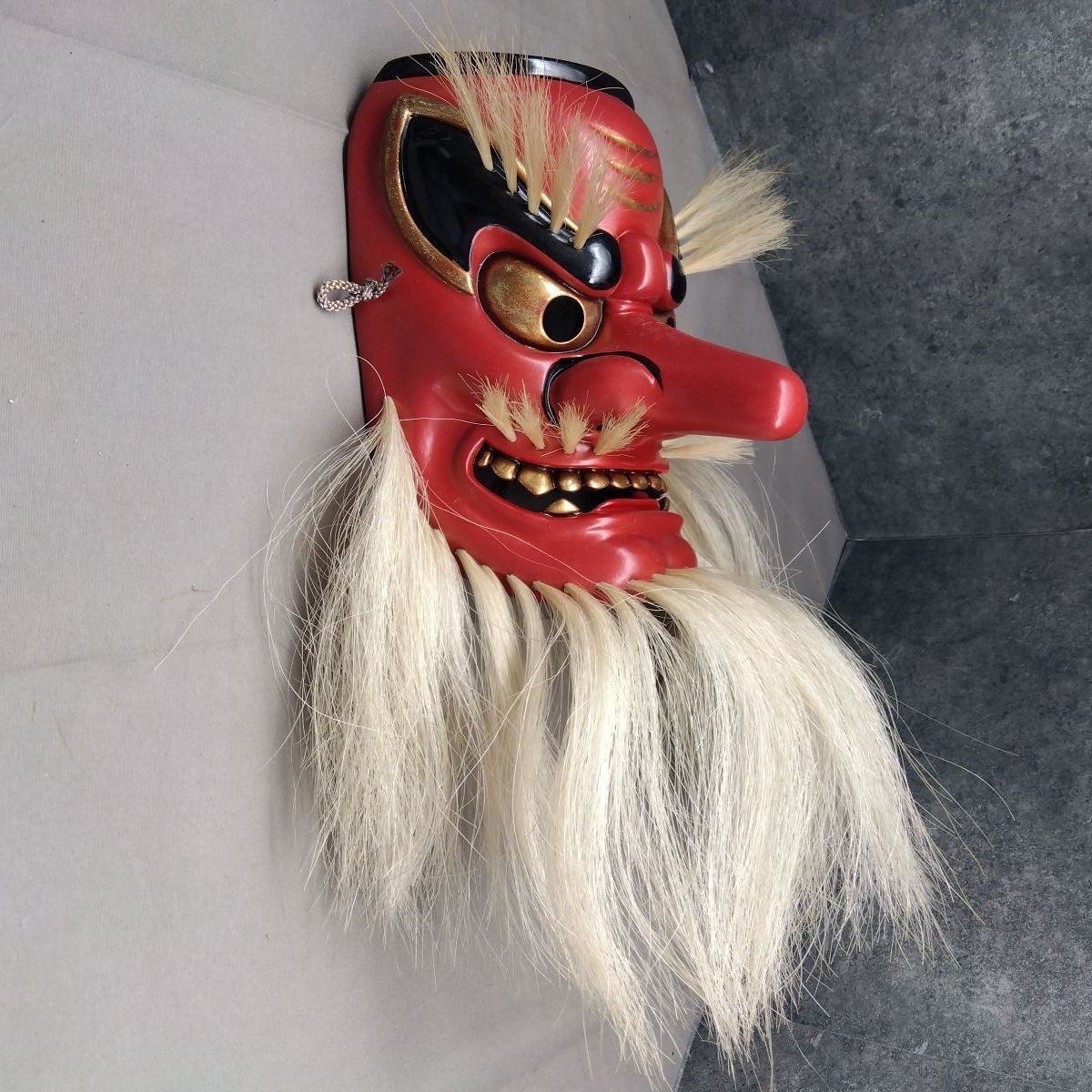 縁起物】猿田彦命 神楽面 お面 伝統工芸 厄除け 魔除け みちひらきの神