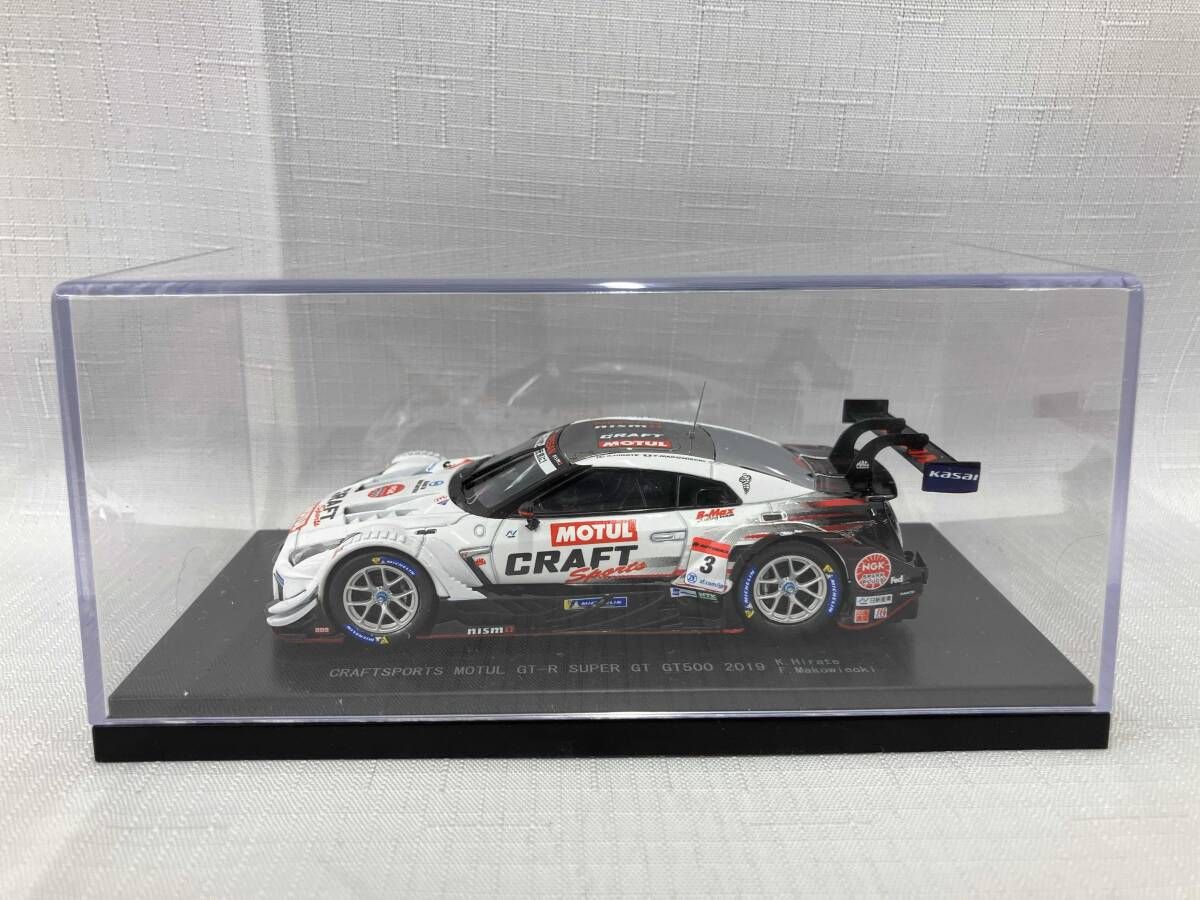 EBBRO 1/43 CRAFTSPORTS MOTUL GT-R SUPER GT GT500 2019 #3 エブロ