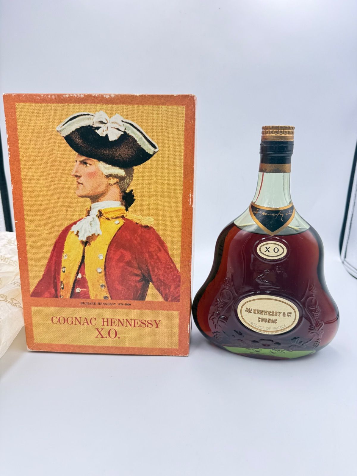 未開栓】ブランデー700ml JAS Hennessy&Co COGNAC X.O - メルカリ