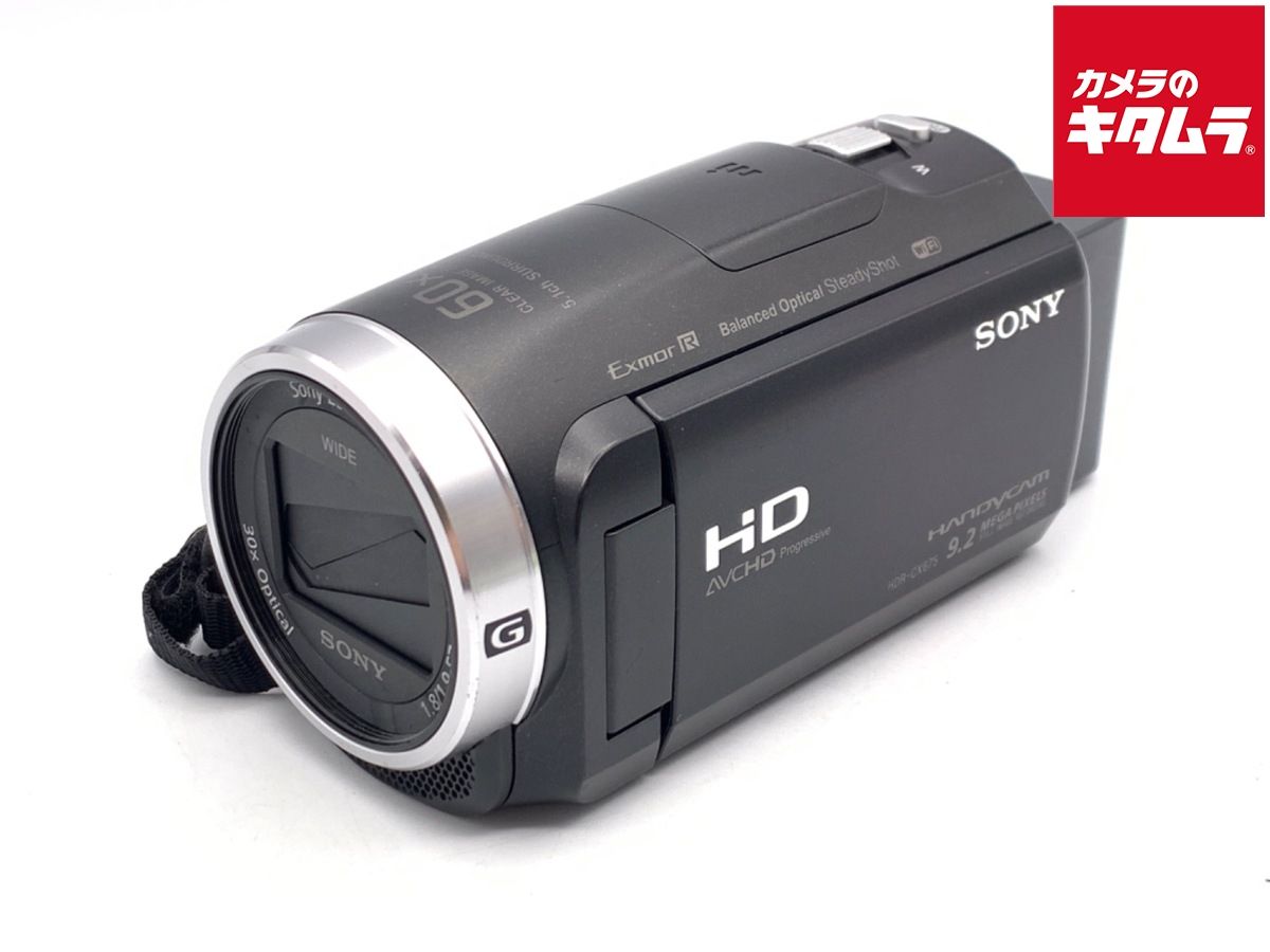 【中古】 【並品】 ソニー デジタルHDビデオカメラレコーダー HDR-CX675 BC ブラック