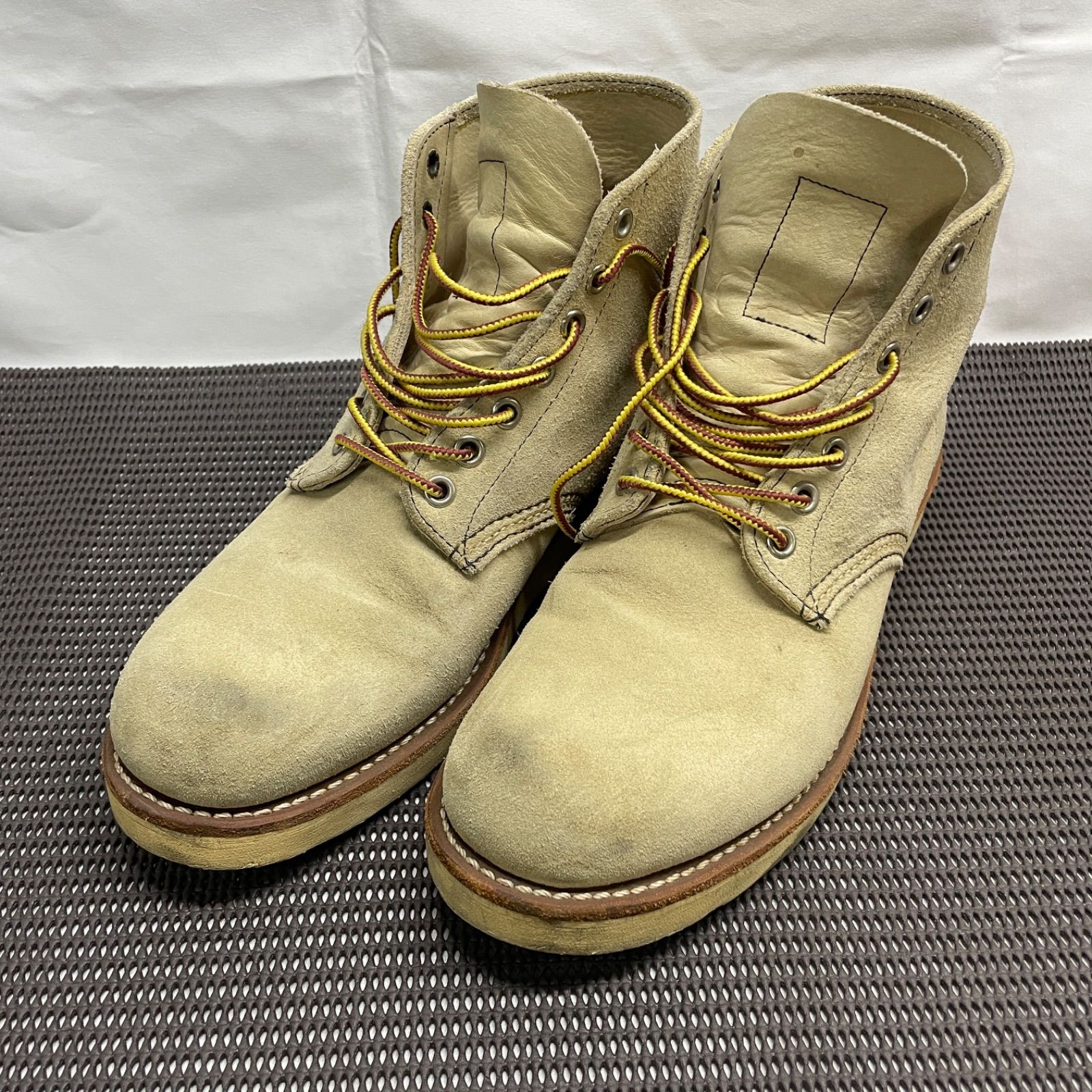 ◇ RED WING SHOES シューズ ブーツ [ 8167 ] メンズ 25.5cm ベージュ系 【使用感あり/キズよごれあり】【クリーニング可能な方向け】 靴 レッドウィング / 中古 051204