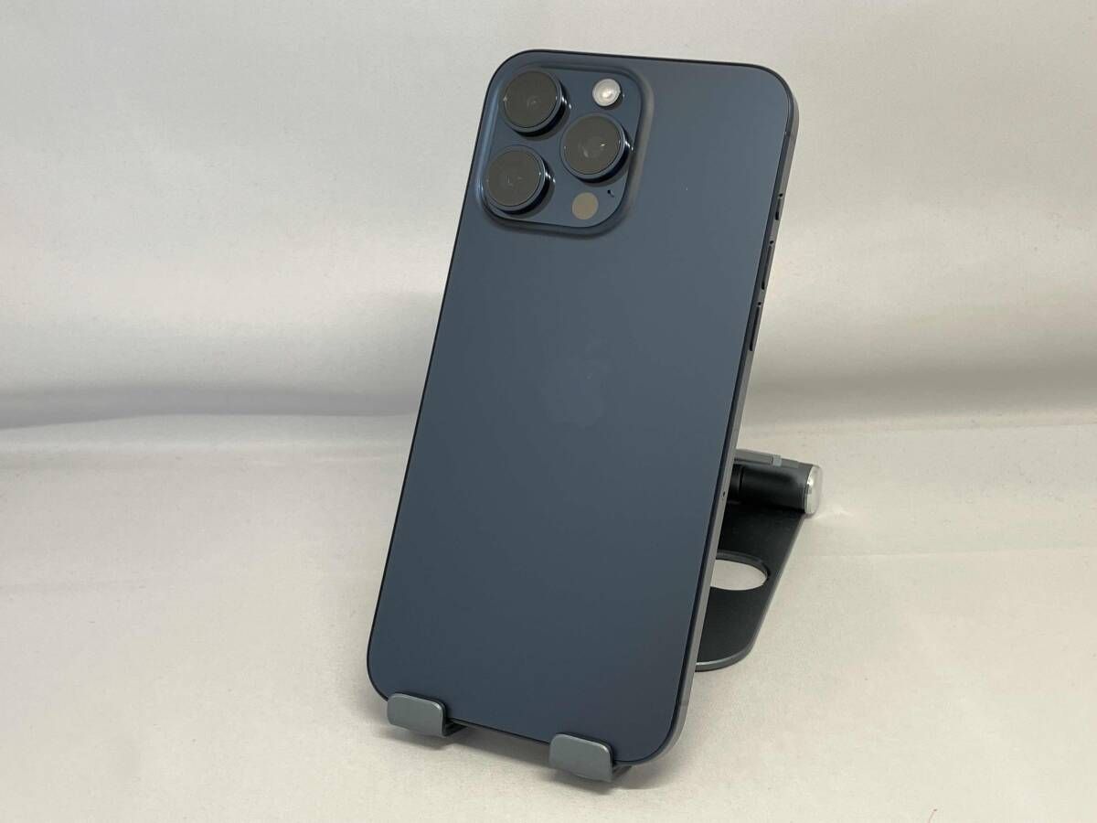 MU6X3J/A iPhone 15 Pro Max 512GB ブルーチタニウム SIMフリー