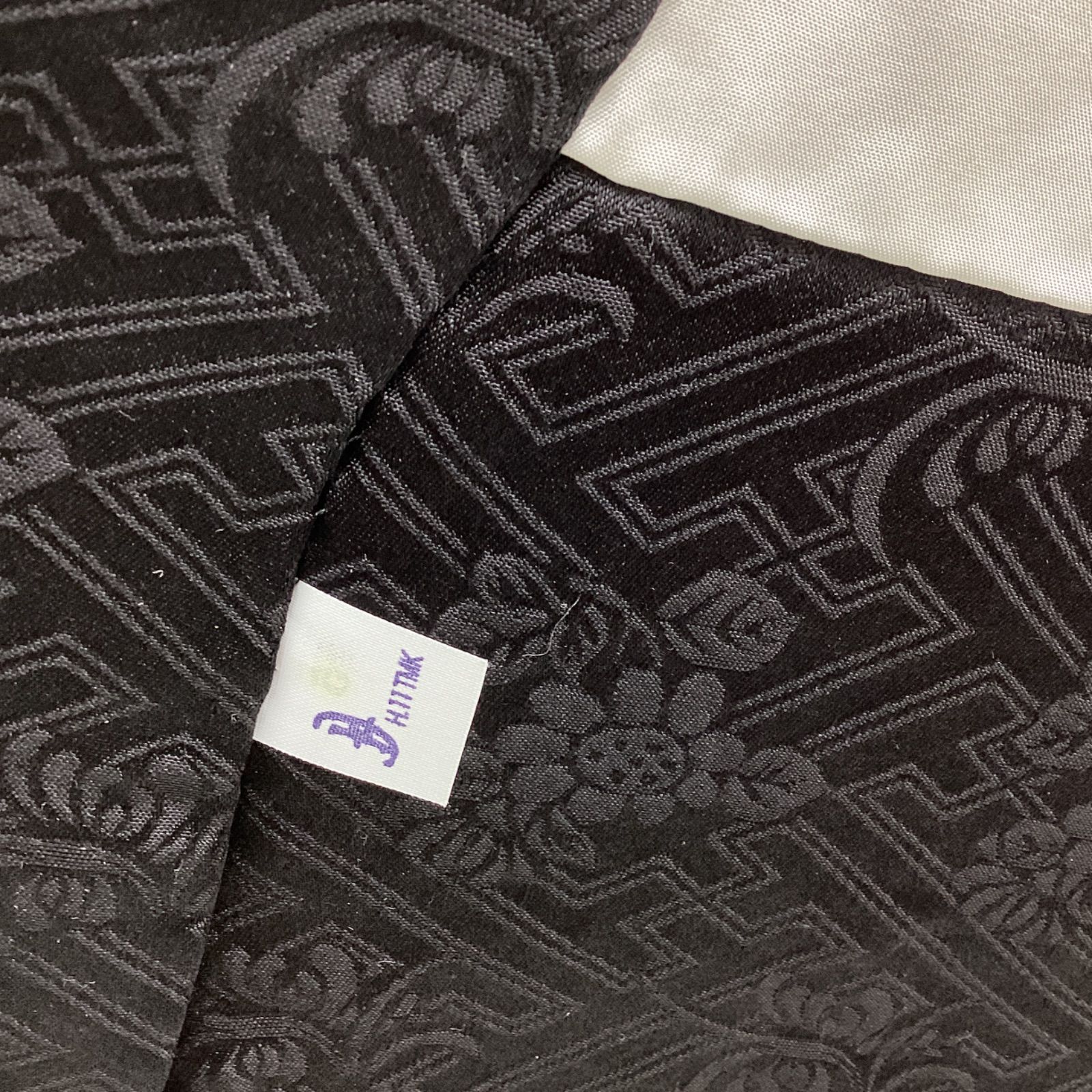 中古品 袷着物 訪問着 総絞り 黒色 正絹 TL寸 裄68 R793 - メルカリ 中古品 袷着物 訪問着 総絞り 黒色 正絹 TL寸 裄68 R793 - メルカリ