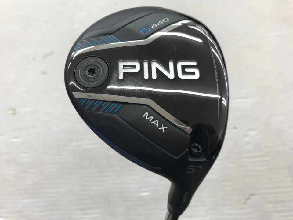 ピン　G440 MAX　19度　TOUR 2.0 CHROME 65　Sフレックス　フェアウェイウッド　中古【最短即日発送】