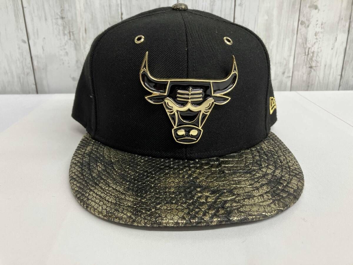 NEW ERA キャップ ニューエラ CHICAGO BULLS ブラック