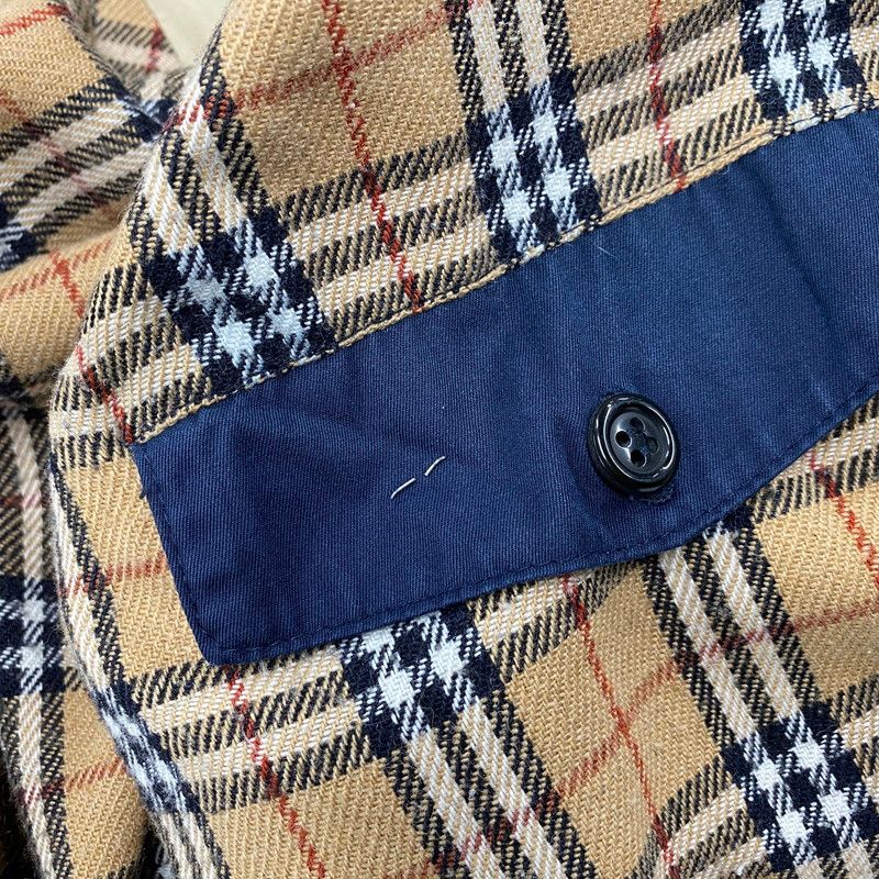 中古品】 BURBERRYS バーバリーズ 70-80S NOVA CHECK LINER SWINGTOP