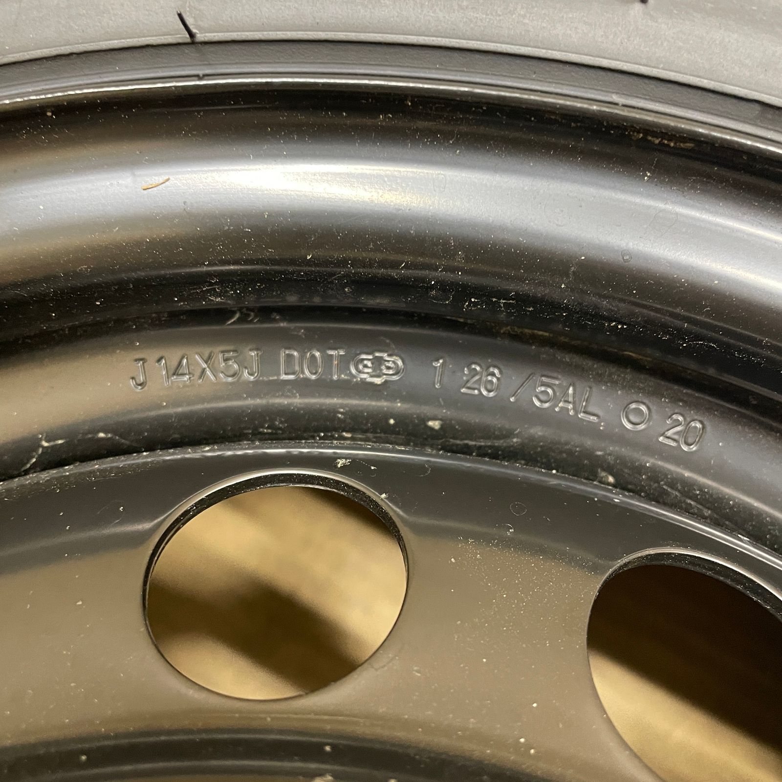 14×5J 4穴 トヨタ プロボックス 純正 DUNLOP SP 175 L 155/80R14