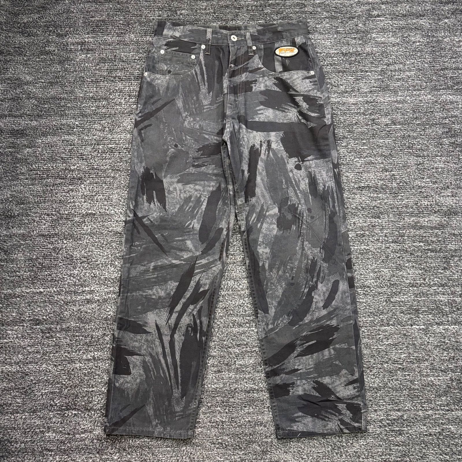 極美品 INTERBREED Brushed Camo 5pocket pants M インターブリード ブラッシュドカモ 5ポケットパンツ 迷彩 ■ 7,030円