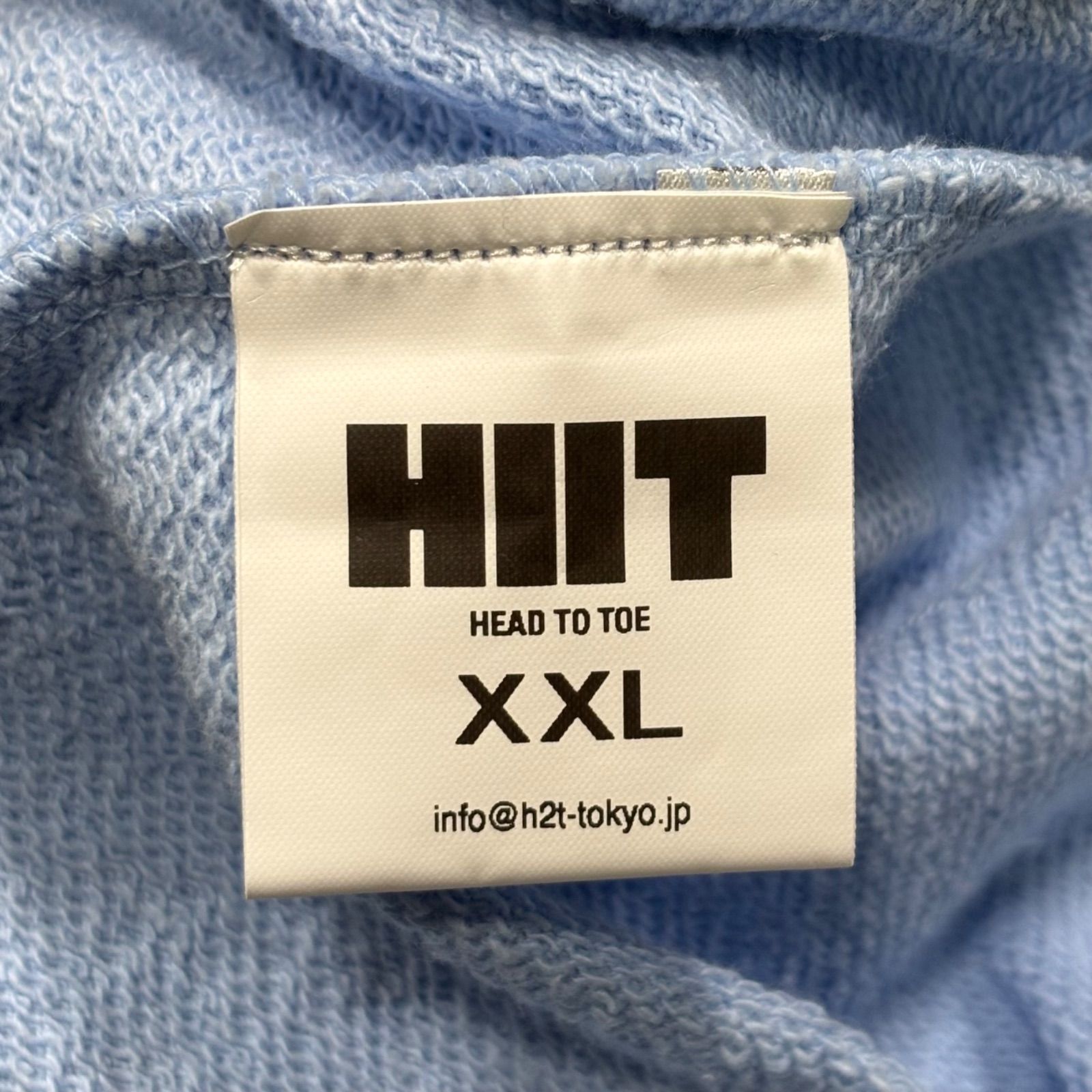 美品 CLUB HAUS HEAD TO TOE クルーネックスウェット ライトブルー XXL