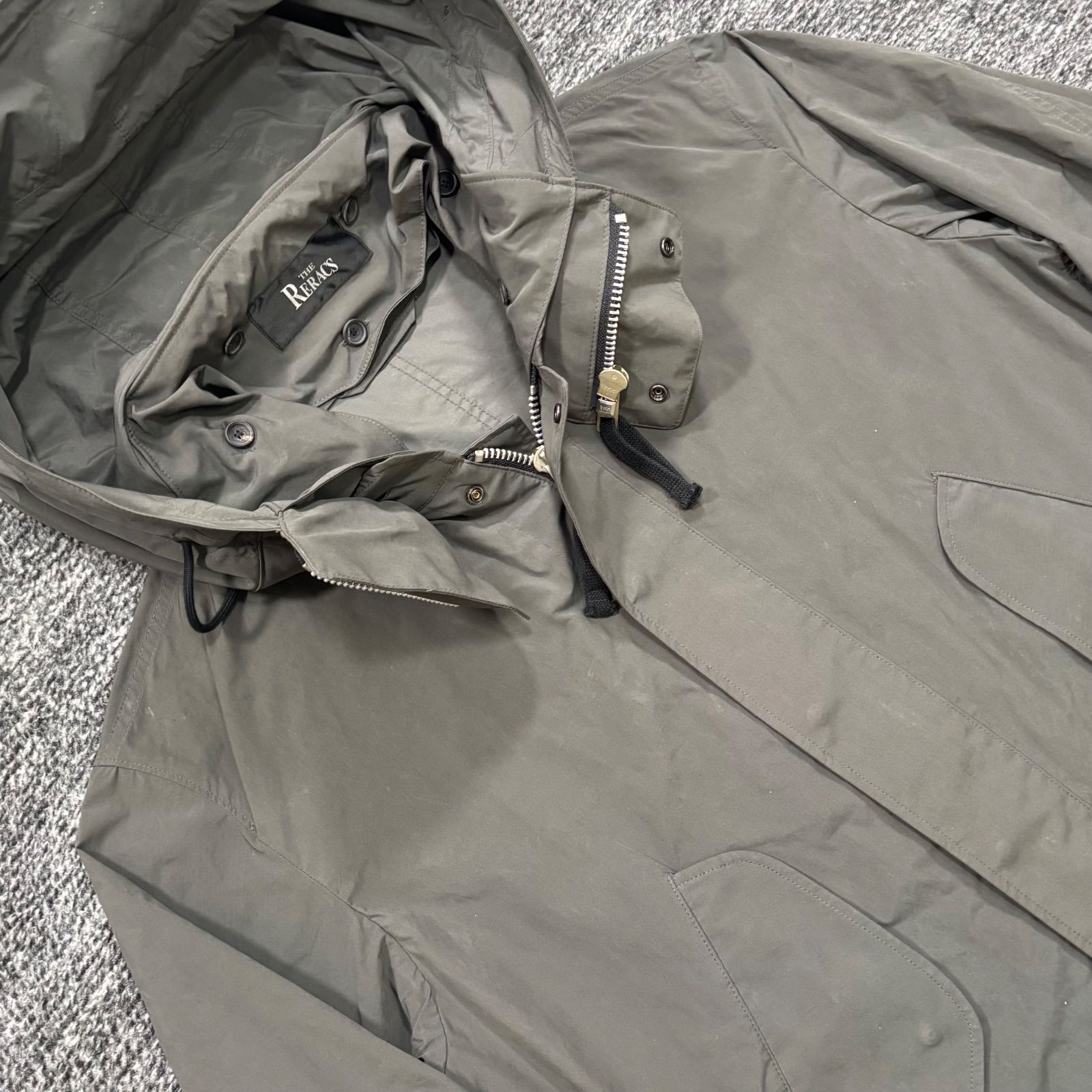 美品 THE RERACS SHORT MODS COAT 20SS-RECT-232-J 46 リラクス モッズ
