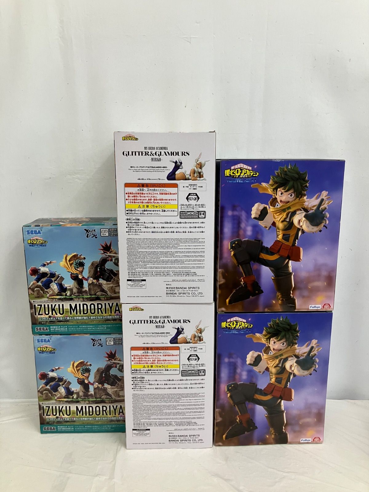 新作，得価 未開封 僕のヒーローアカデミア ヒロアカ フィギュア 6個
