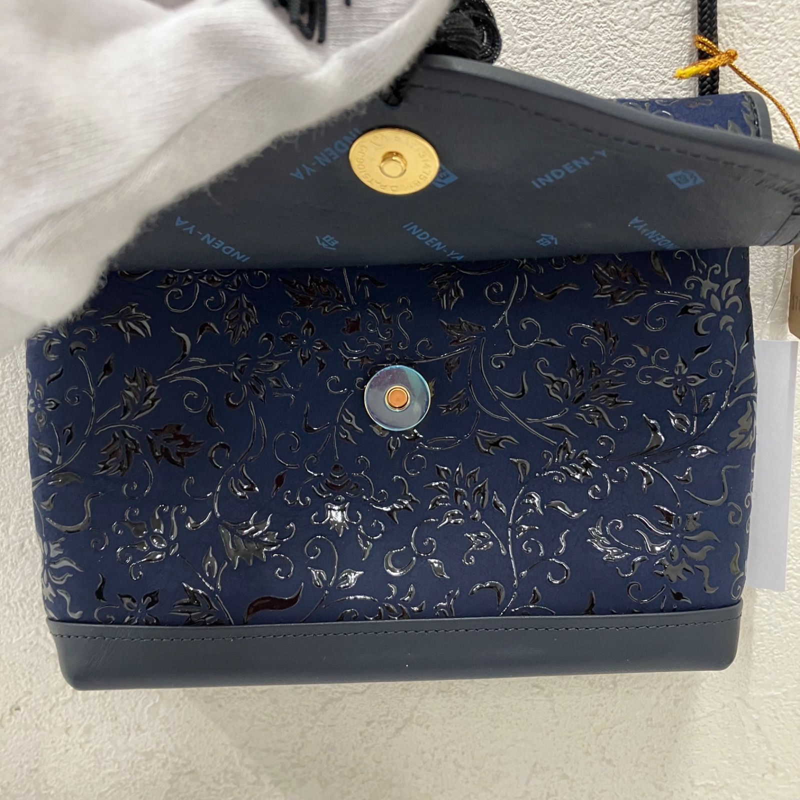 3308 印傳屋 インデンヤ 印伝 甲州印伝 ショルダーバッグ ミニ 小さめ 
