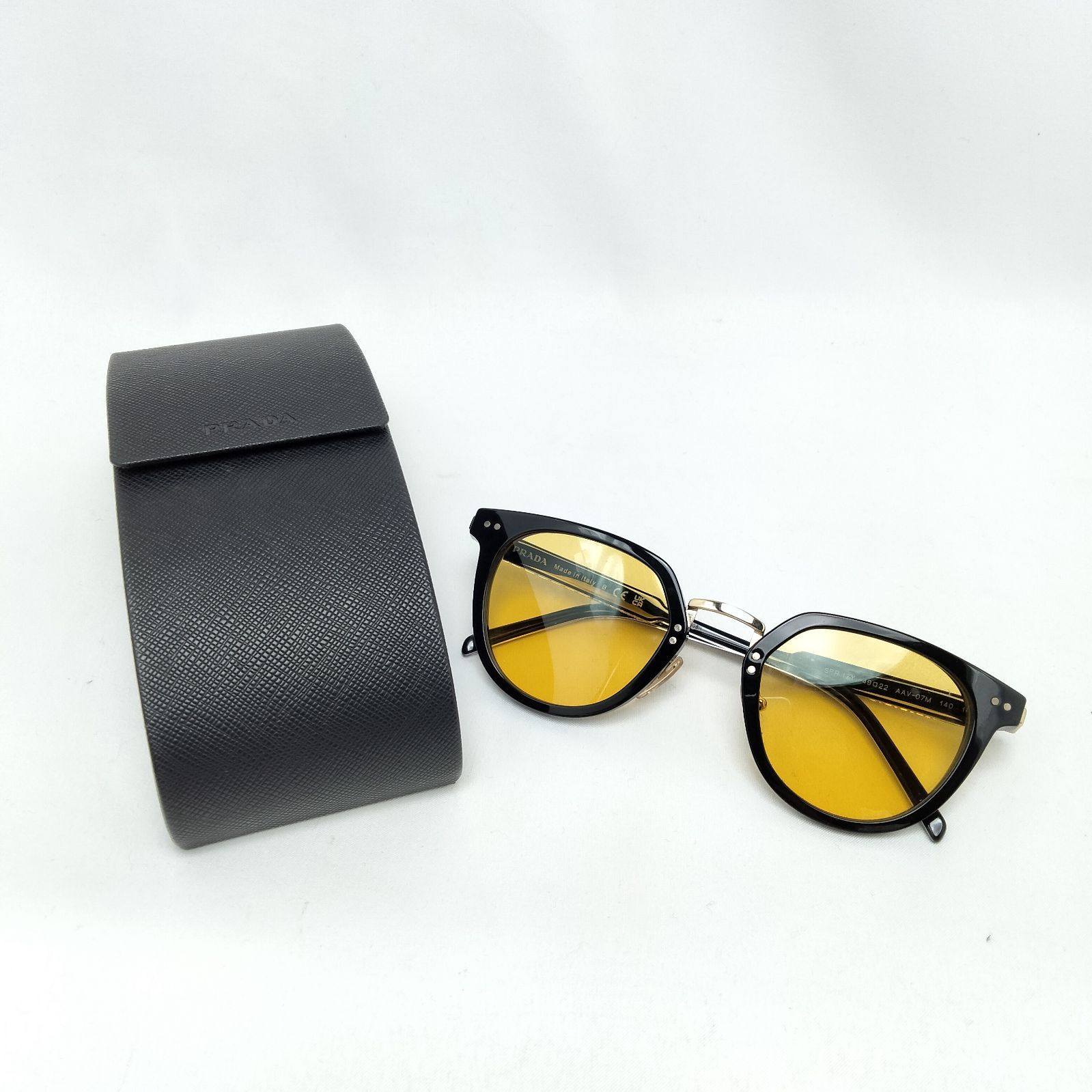 ✨️PRADA✨️プラダ サングラス イエローレンズ カラーサングラス