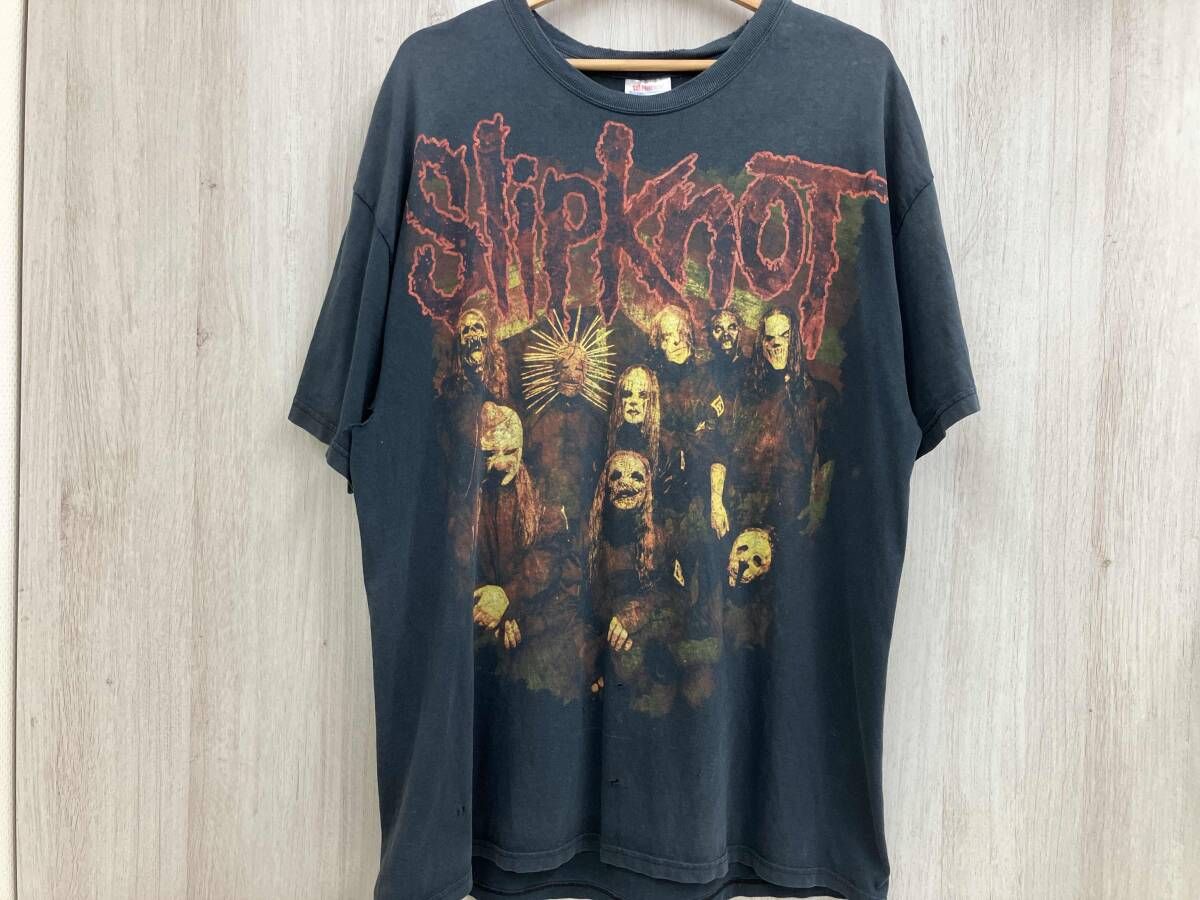 HANES 半袖シャツ SLIPKNOT ブラック xlサイズ