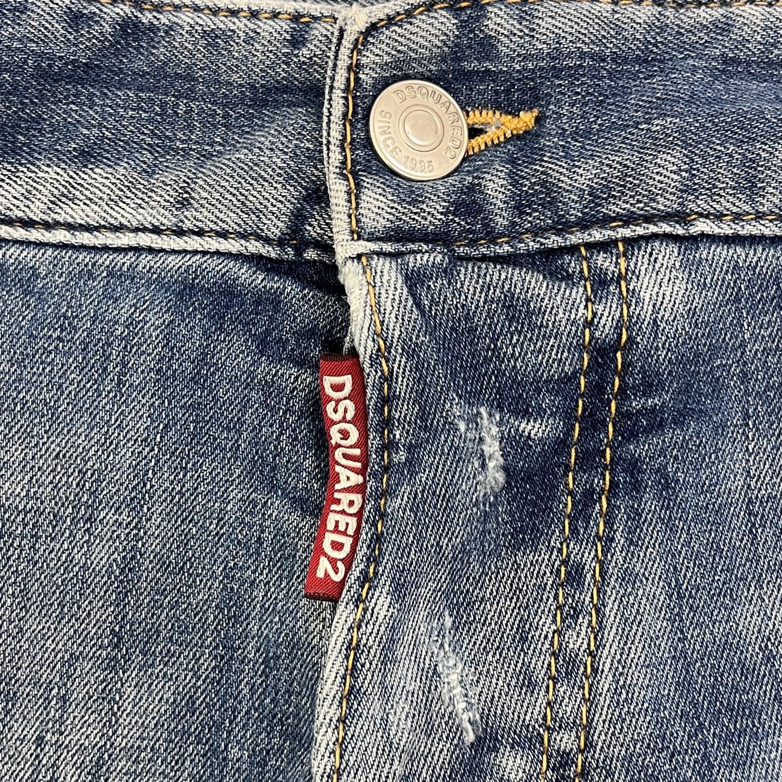 Dsquared2 ハードダメージデニム ディースクエアード DSQUARED2 