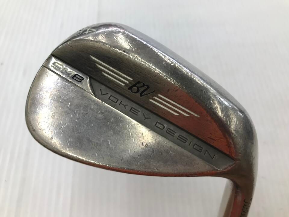 タイトリスト　ボーケイ SM8 ツアークローム　52度　Diamana VF40　WEDGEフレックス　ウェッジ　中古【最短即日発送】