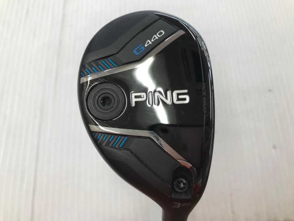 ピン G440 20度 ALTA J CB BLUE SRフレックス ユーティリティ 中古