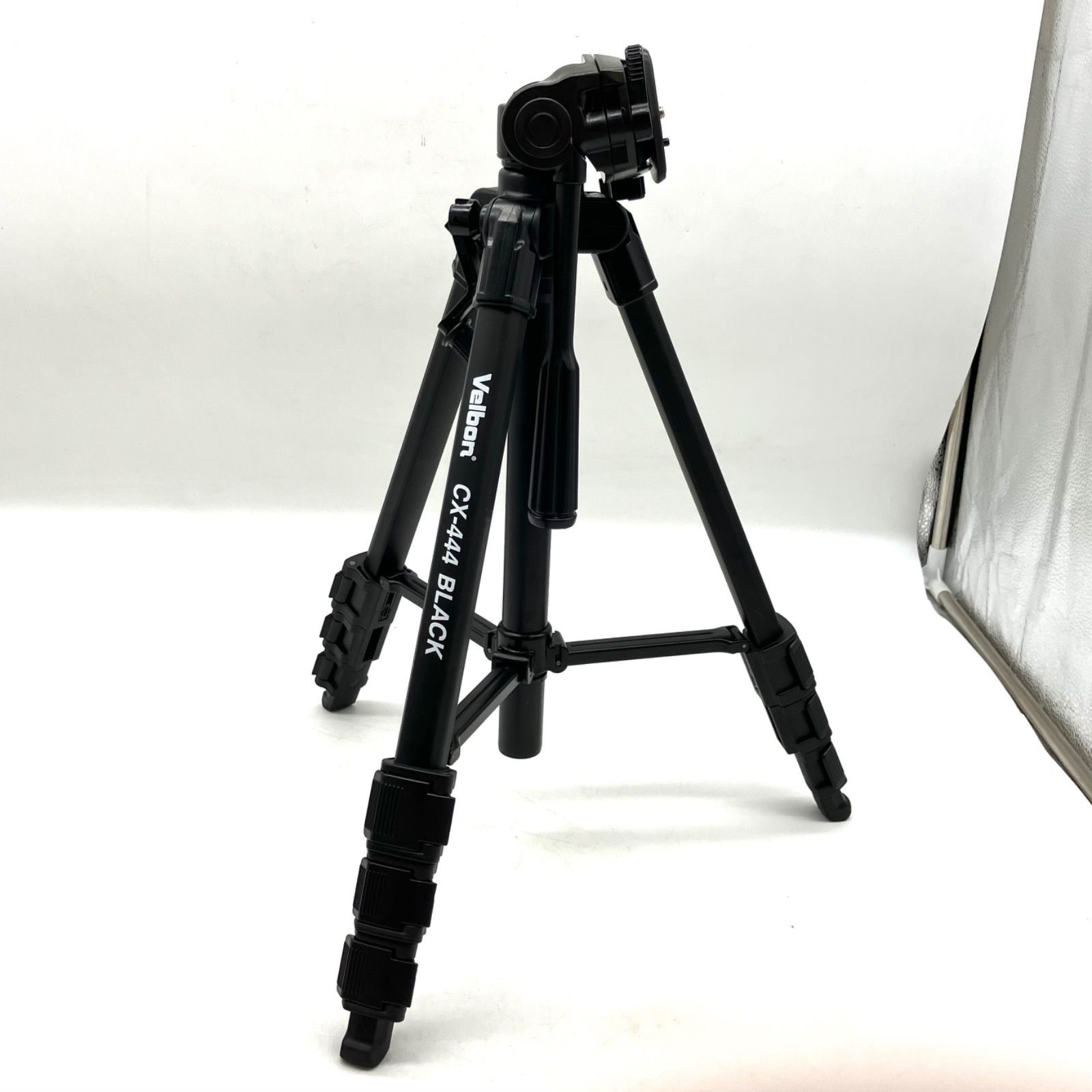 Velbon 4段三脚　CX-444 Velbon CX444 Tripod W/3-Way Panhead CX444/F B&H Photo Video