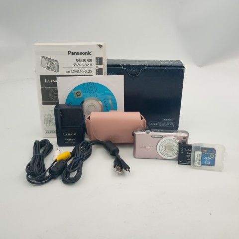 Panasonic LUMIX DMC-FX33 Pink コンパクトデジタルカメラ 11,088円