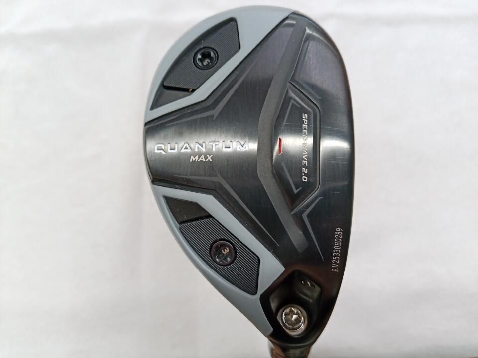 キャロウェイ　QUANTUM MAX　21度　ATHLEMAX 60 for Callaway　Sフレックス　ユーティリティ　中古　ゴルフドゥ！福山王子店【最短即日発送】