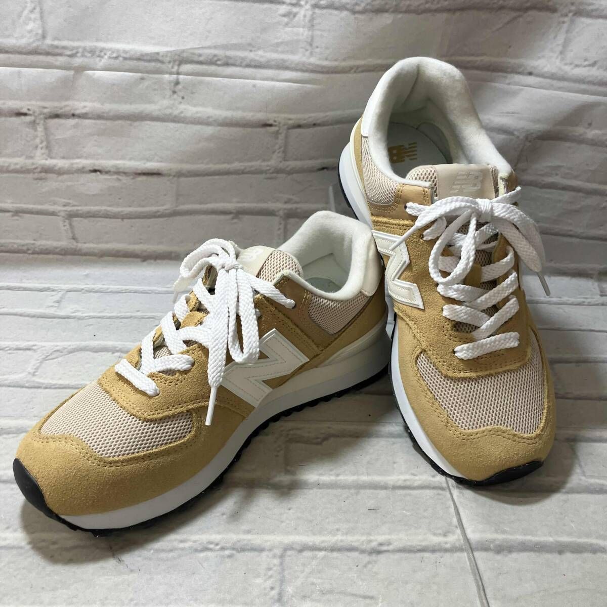 new balance / ニューバランス / スニーカー / ユニセックス スニーカー / 574 / ドルチェ / U574PBE / サイズ25cm / オーカー