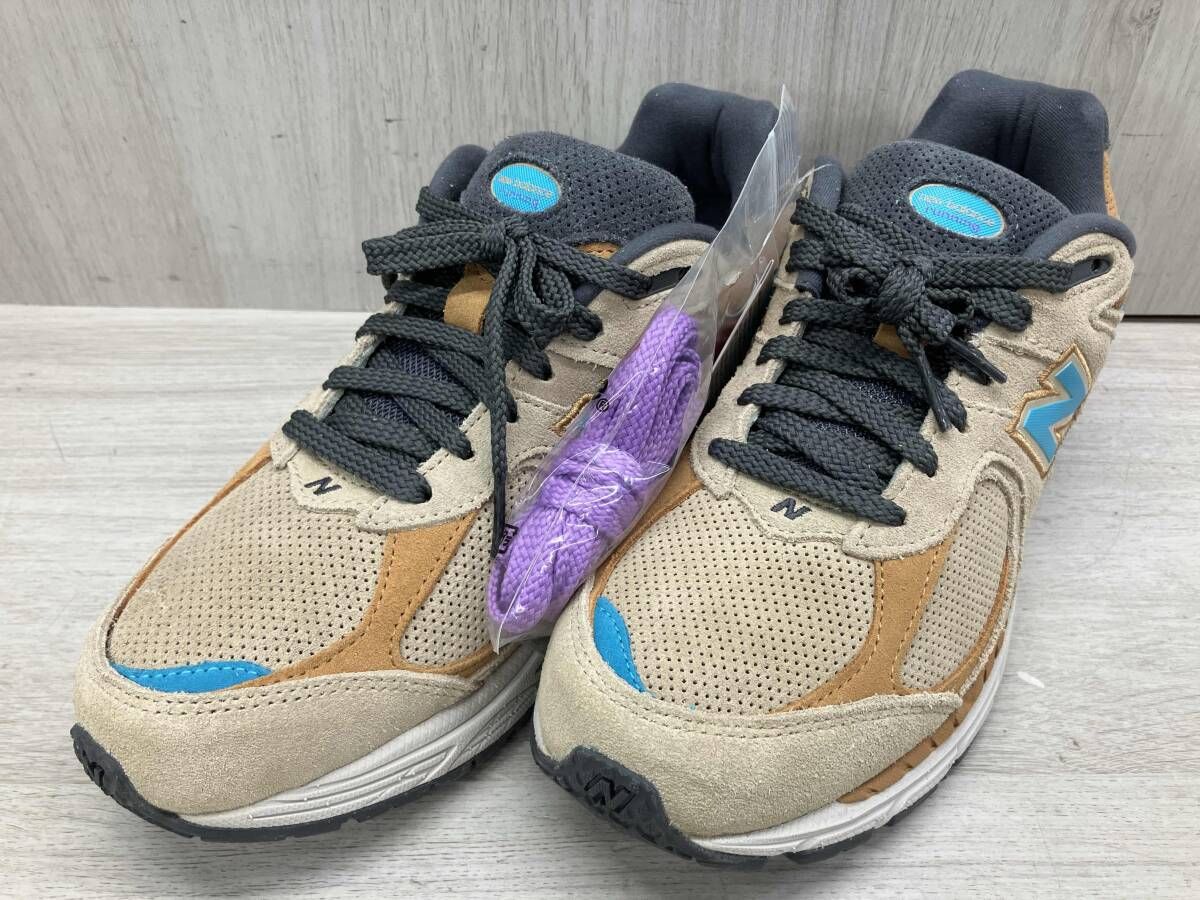 通年 new balance ニューバランス M2002RWA スニーカー メンズ 26.5cm ベージュ パープル