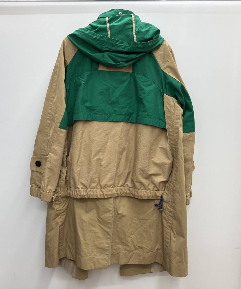 sacai サカイ Cotton Nylon Oxford Coat コットン ナイロン