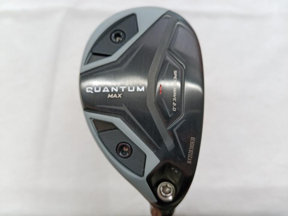 キャロウェイ　QUANTUM MAX　24度　ATHLEMAX 60 for Callaway　Sフレックス　ユーティリティ　中古　ゴルフドゥ！福山王子店【最短即日発送】