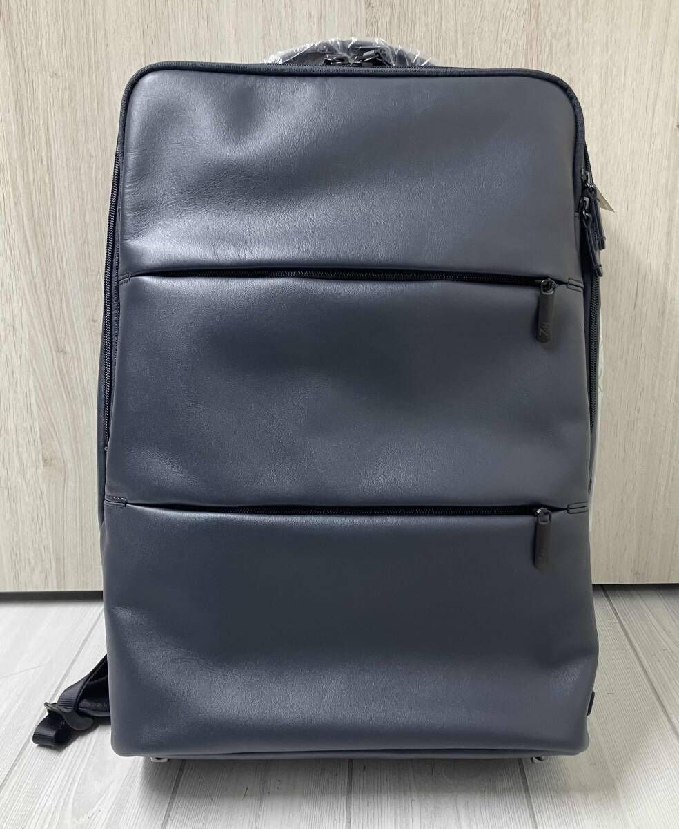 ZERO HALLIBURTON ゼロハリバートン Z PACK type-L2 Genuine Leather Backpack B4 15.6 PC 81502 リュック バックパック ネイビー