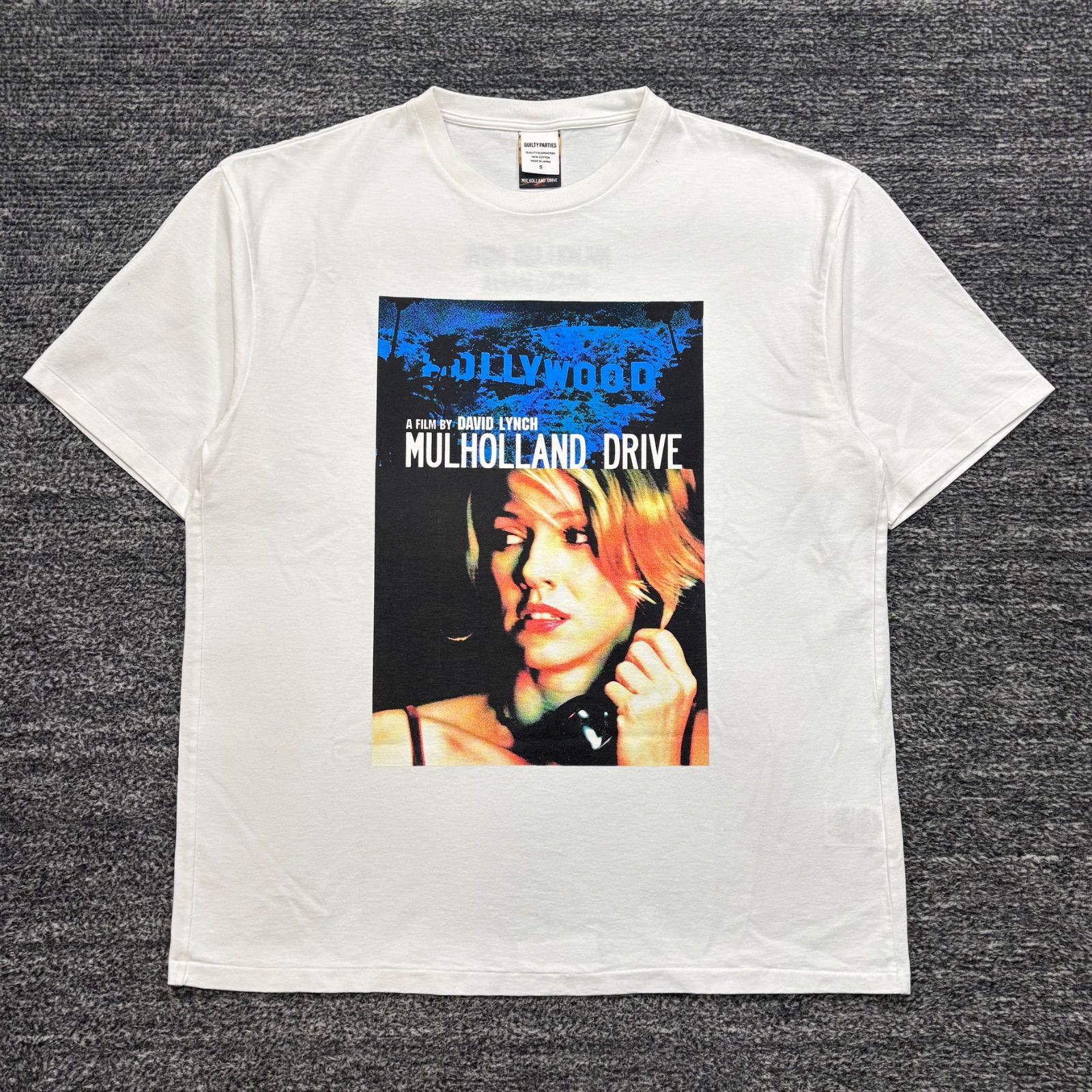 美品 WACKO MARIA Mulholland Drive Washed Heavy Weight T-Shirt White S ワコマリア マルホランドドライブ Tシャツ ■