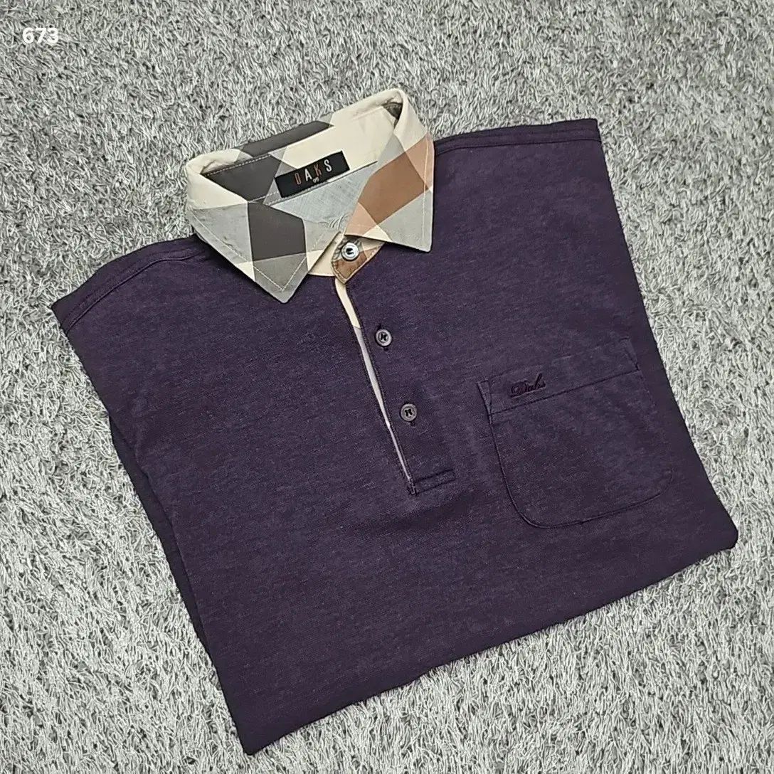 DAKS メンズ 半袖 カラーTシャツ 95