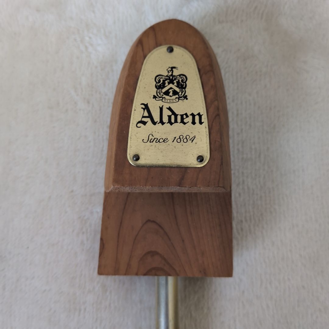 【美品】純正 ALDEN オールデン シューツリー シューキーパー サイズ S 純正・左足のみ】ALDEN オールデン シューツリー シューキーパー 木製