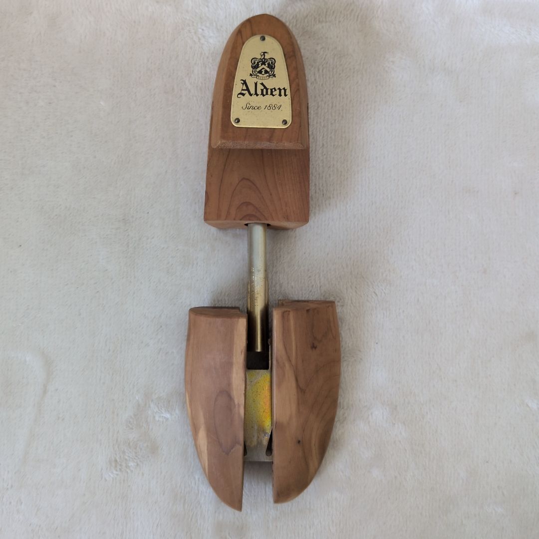 純正・左足のみ】ALDEN オールデン シューツリー シューキーパー 木製