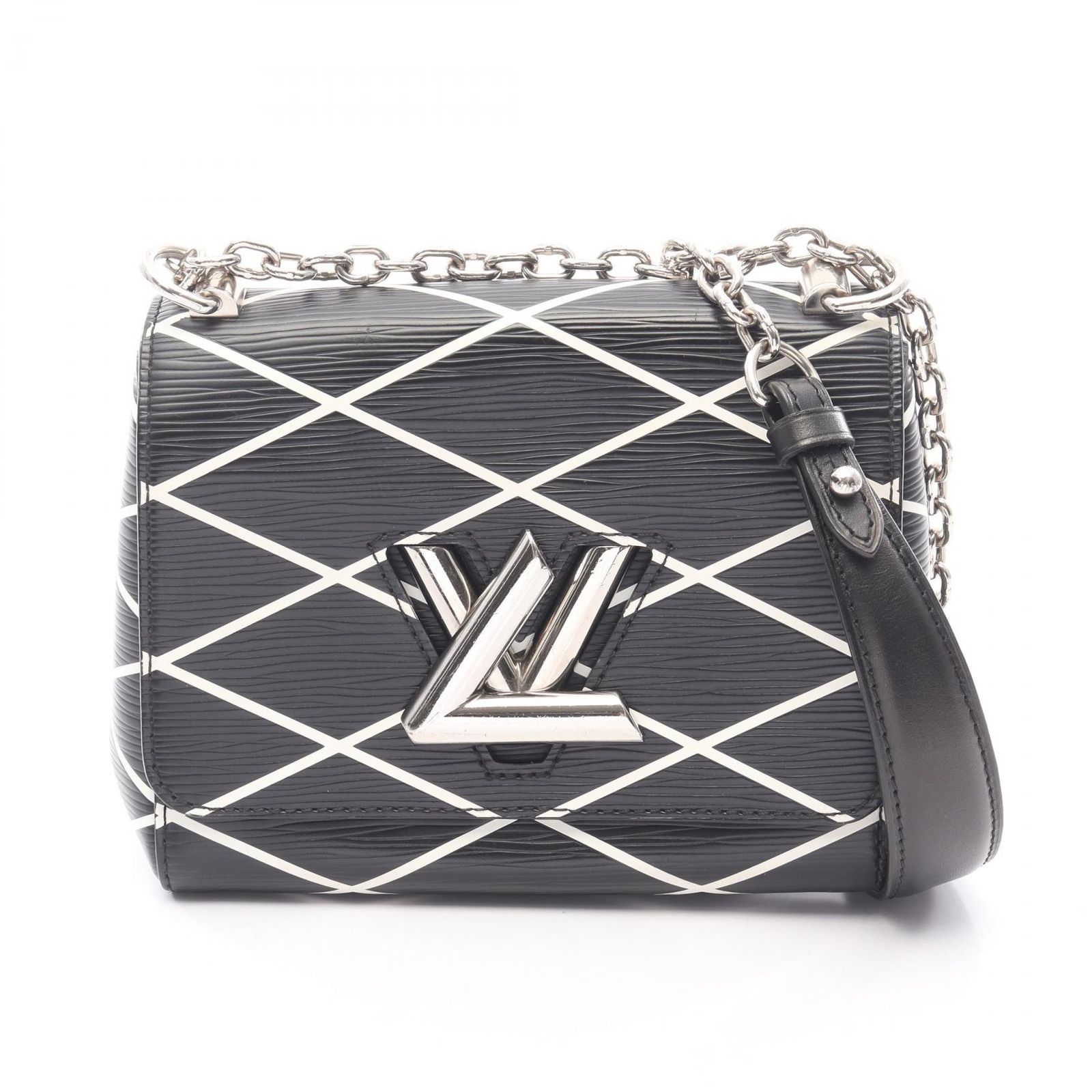 ルイ・ヴィトン LOUIS VUITTON ショルダーバッグ ツイストPM エピ M50525 ノワール レザー ツイストPM レディース Used A