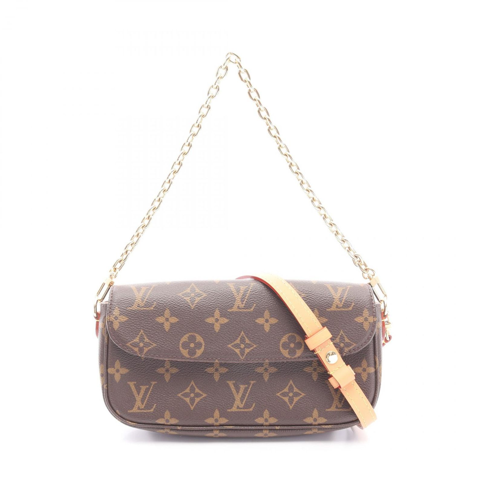ルイ・ヴィトン LOUIS VUITTON ハンドバッグ ウォレット オン チェーン アイビー 2WAY M81911 PVCコーティングキャンバス ウォレット オン チェーン・アイビー レディース
