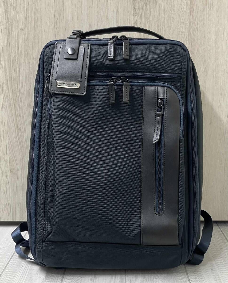 ZERO HALLIBURTON ゼロハリバートン ZEST2 d Backpack A4 14PC 81705 リュック バックパック ネイビー