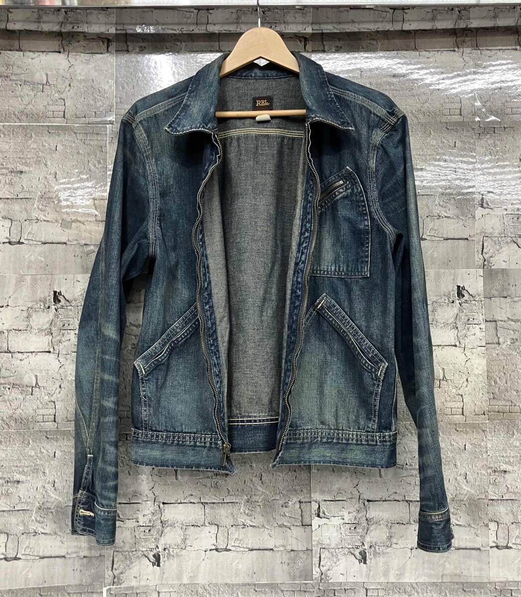RALPH LAUREN Gジャン RRL RALPH LAUREN 271-J デニムワークジャケット