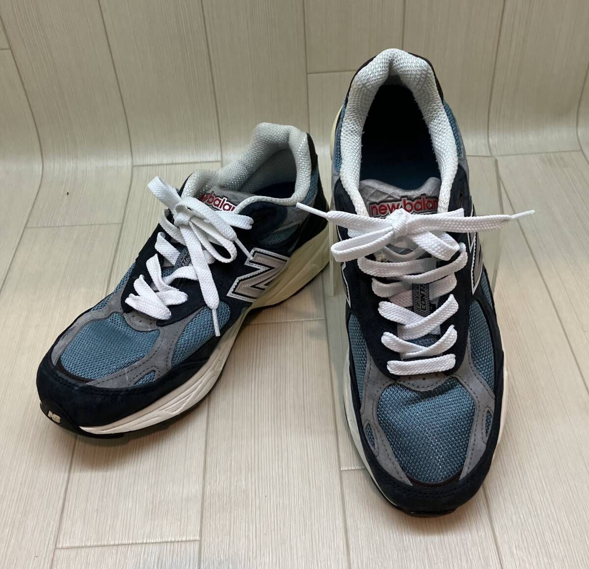 ★ new balance ニューバランス スニーカー M990TE3 サイズ27.5cm ブルー 通年