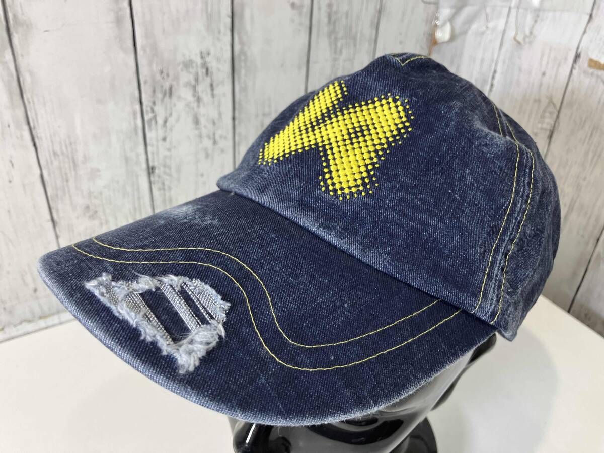 Indietro Association インディエトロ アソシエーション LOGO CAP インディゴ ベースボール キャップ