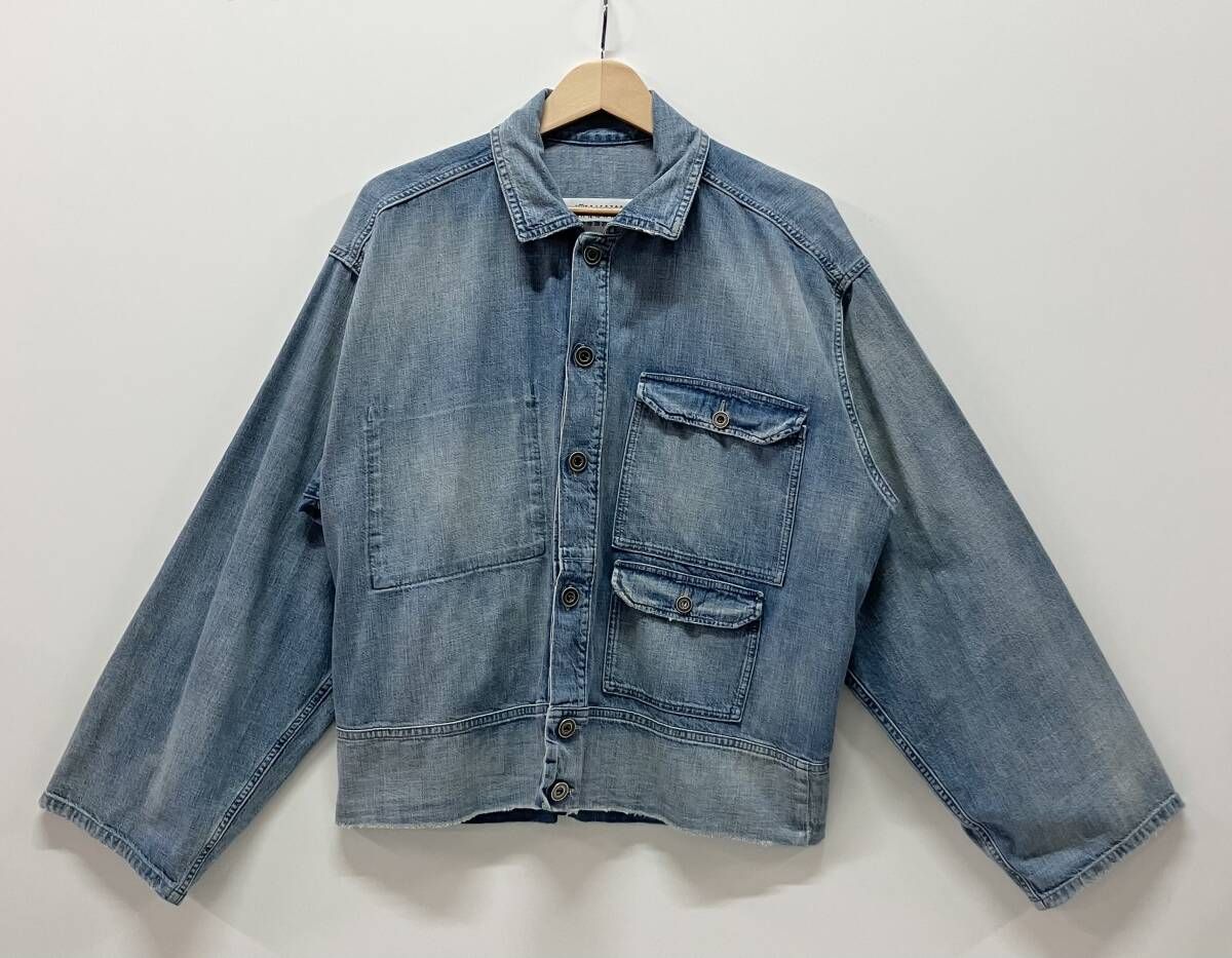 Maison Margiela メゾン マルジェラS50AM0697 Gジャン(デニムジャケット) 22SS DENIM CABAN JACKET サイズ48 イタリア製 タグ付き
