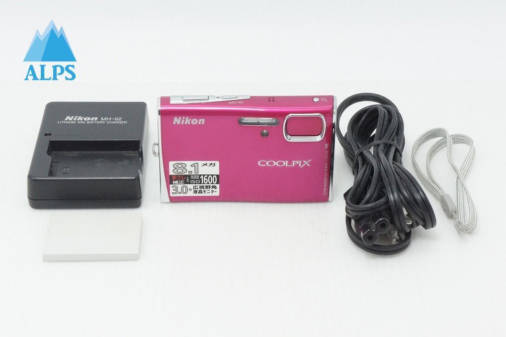 良品 Nikon ニコン COOLPIX S51 コンパクトデジタルカメラ ビビッドピンク 260508n