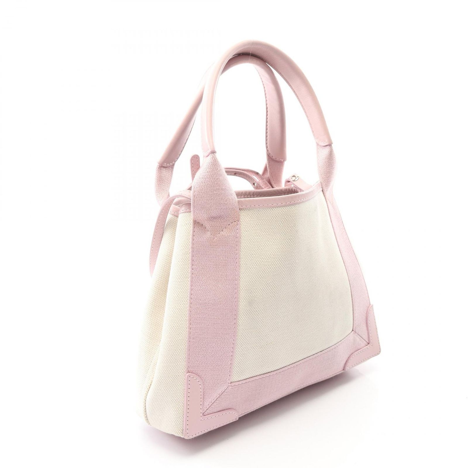 バレンシアガ BALENCIAGA ハンドバッグ ネイビーカバ XS 2WAY 390346