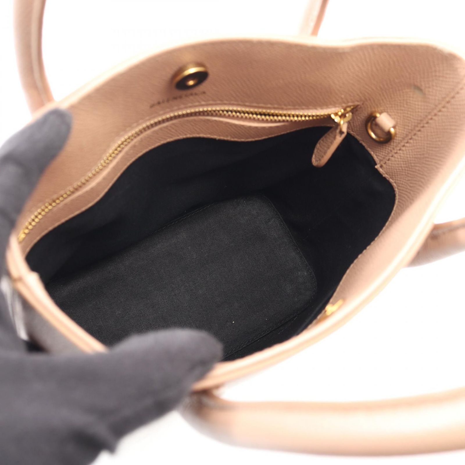 バレンシアガ BALENCIAGA ハンドバッグ ヴィルXXS 2WAY ピンクベージュ 