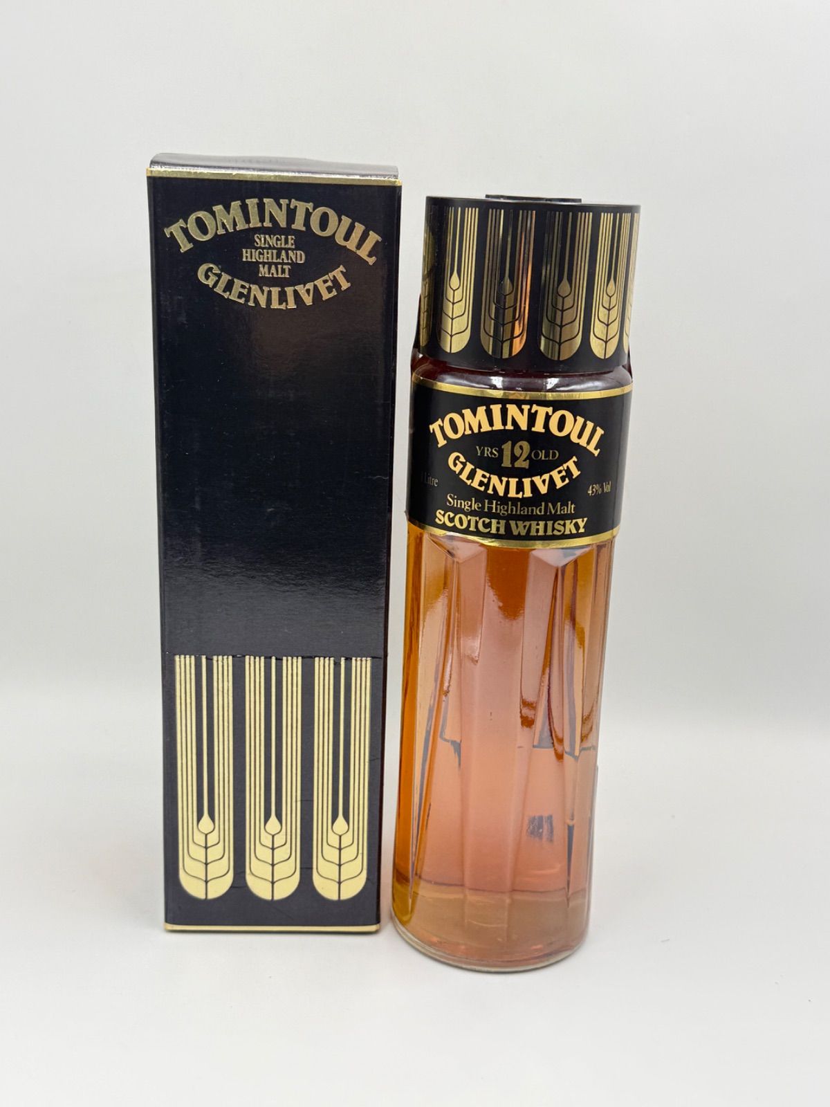 未開栓スコッチウイスキー1000ml TOMINTOUL GLENLIVET 12年