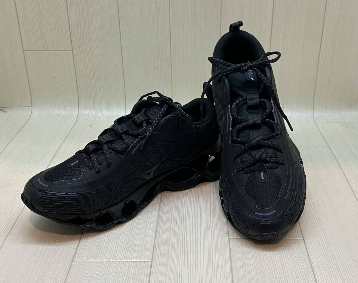 ★ MIZUNO ミズノ スニーカー D1GA260502 29.5cm ブラック 通年