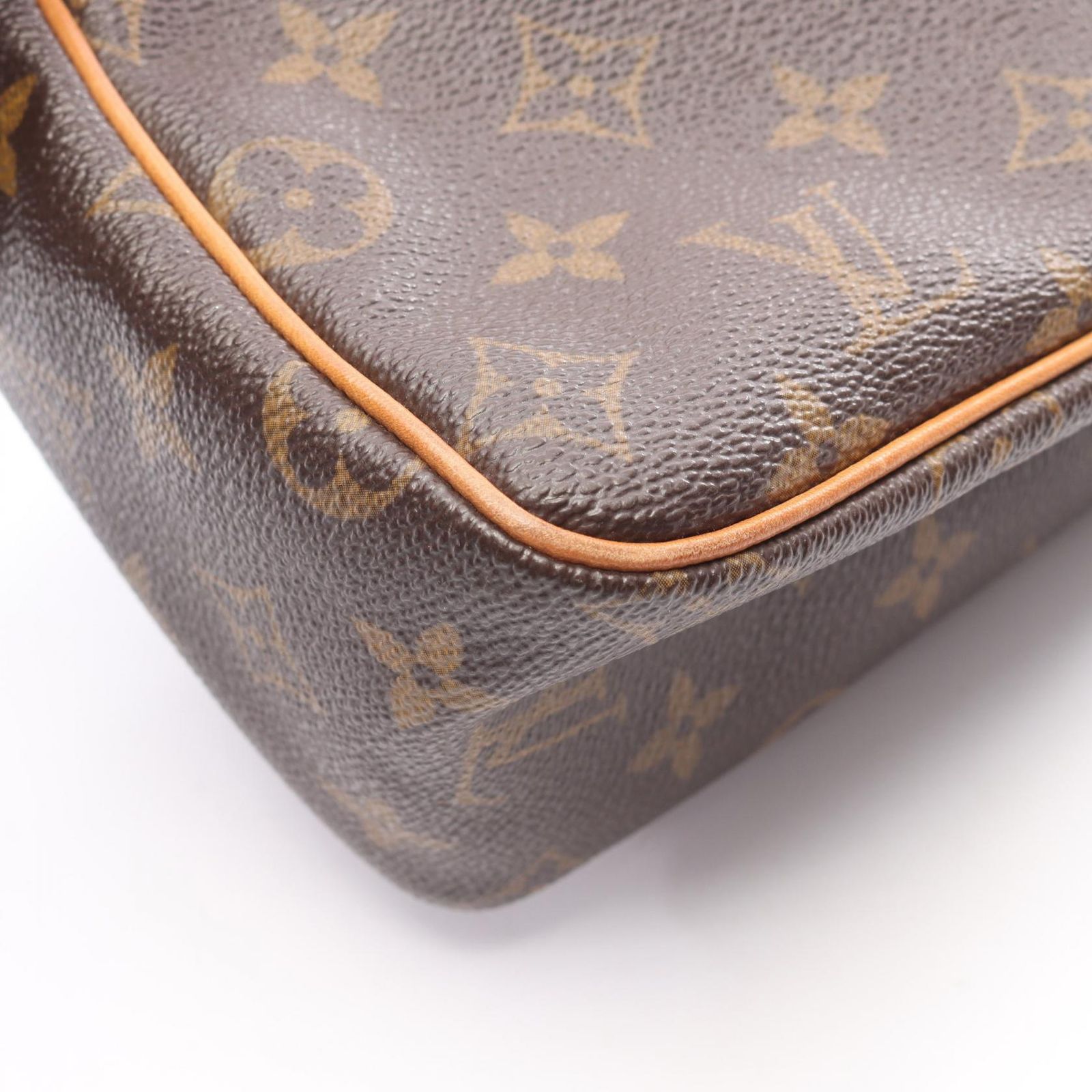 ルイ・ヴィトン LOUIS VUITTON ヴィバシテPM ショルダーバッグ バッグ PVCコーティングキャンバス レザー モノグラム レディース ブラウン系 M51165 【中古】 ルイヴィトン LOUIS VUITTON ヴィバシテPM モノグラム ショルダー