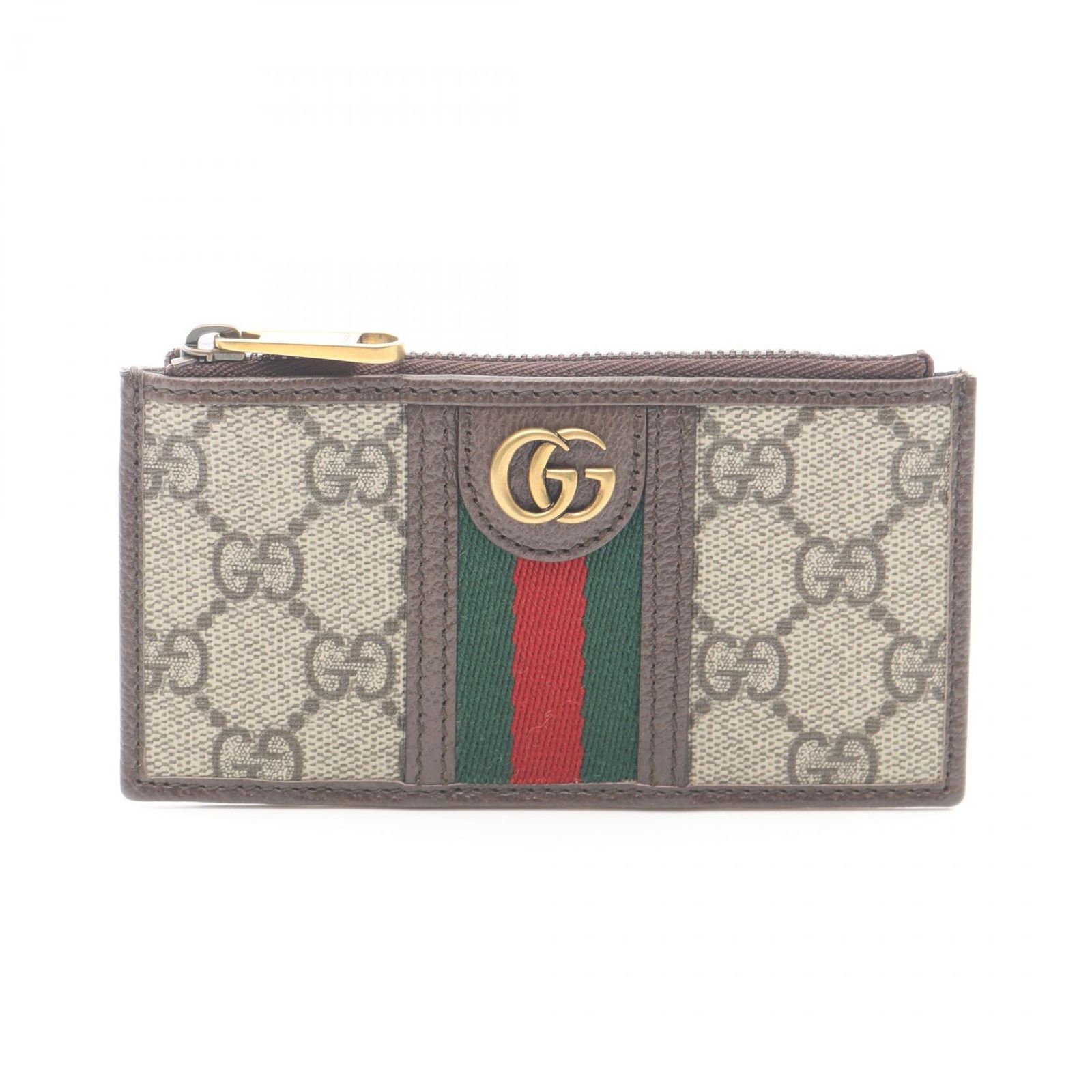 グッチ GUCCI カードケース GGスプリーム コインケース 699349 ベージュ レザー カードケース レディース 未使用