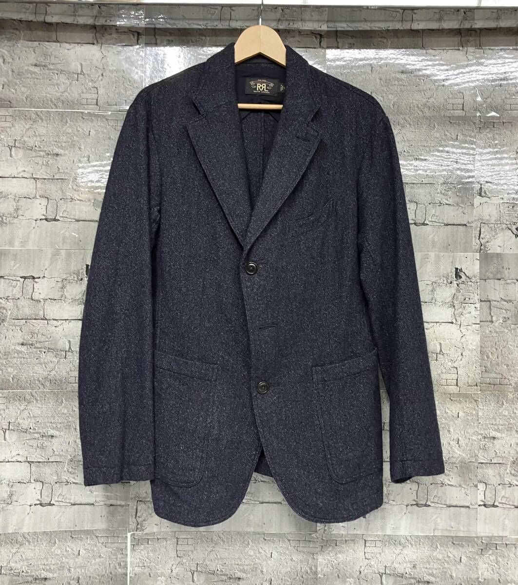 RRL RALPH LAUREN INDIGO SPORTS COAT インディゴ ごま塩 テーラードジャケット サイズS